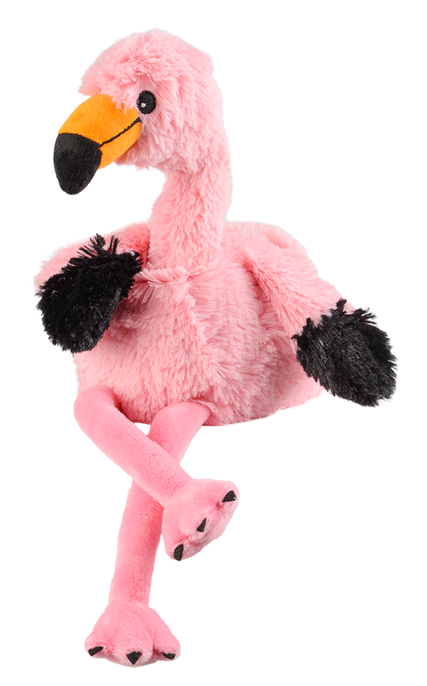 Värmenallen Flamingon Flora (micronalle) säljs på Nalleriet.se